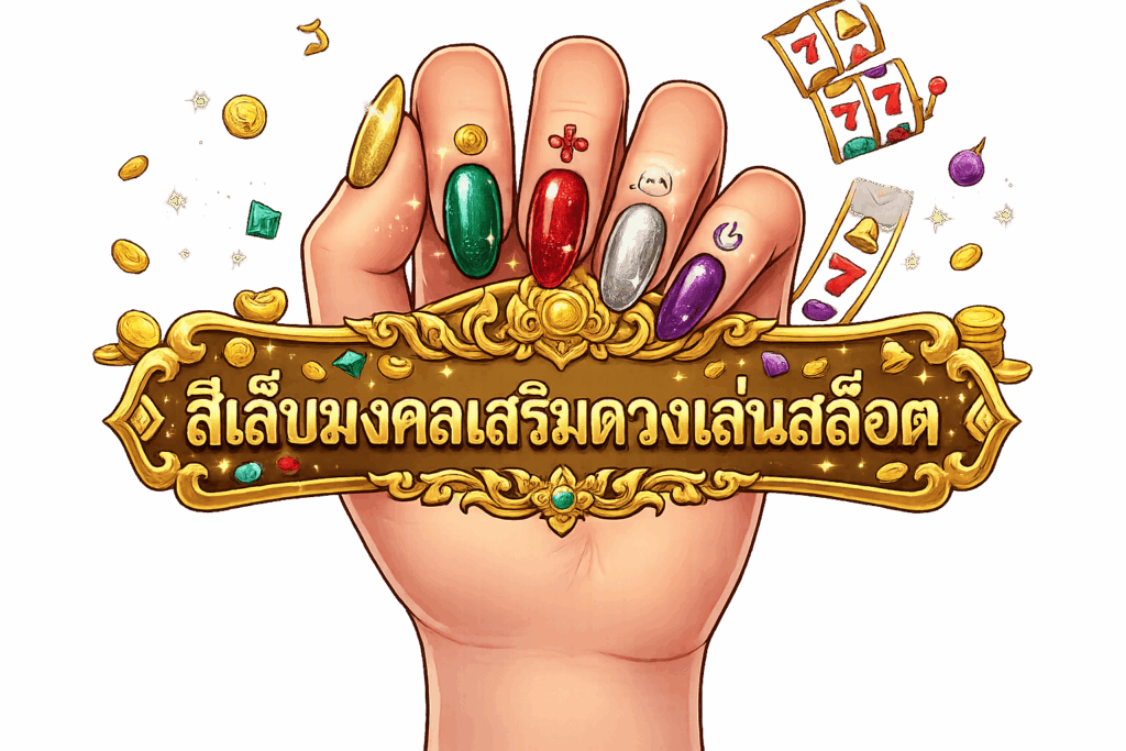 สีเล็บมงคล 2569 เสริมดวงเล่นสล็อต