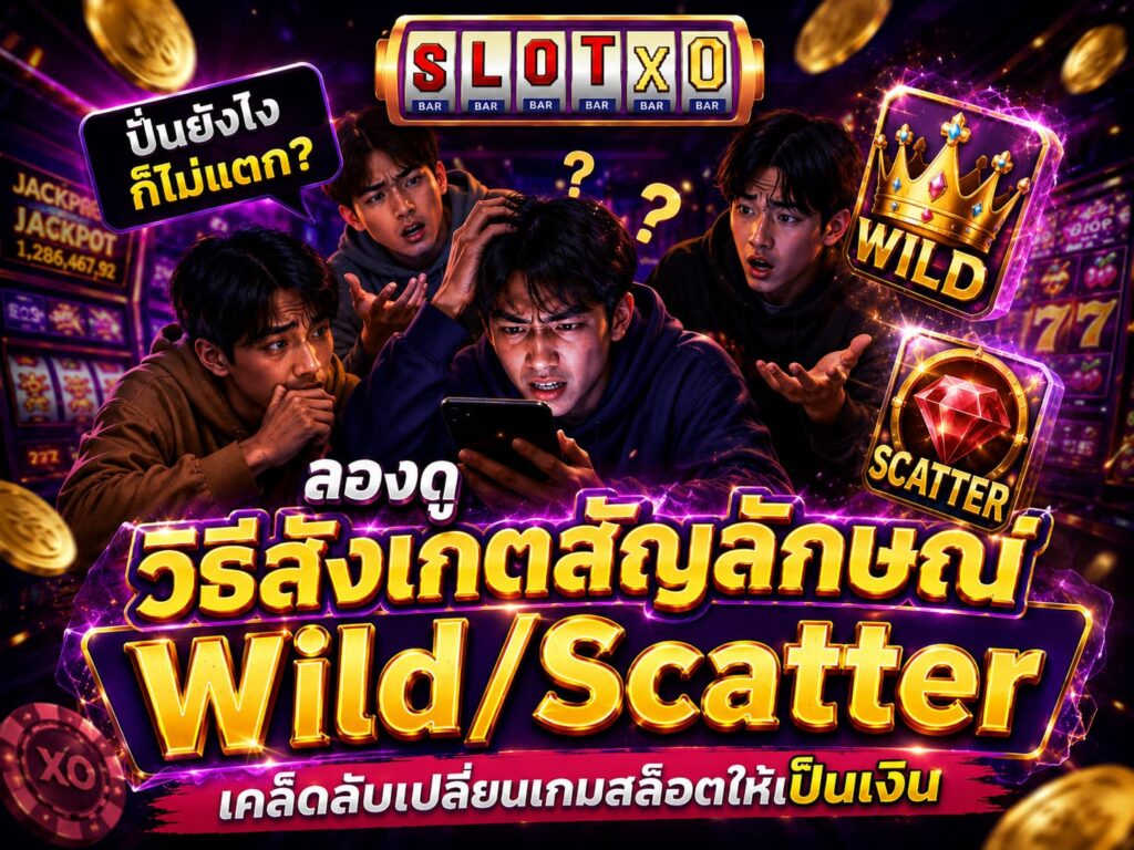 วิธีสังเกตสัญลักษณ์ Wild/Scatter เคล็ดลับทำเงิน